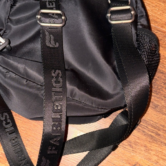 Fabletics Mini Black Backpack with Logo Straps - Picture 2 of 5